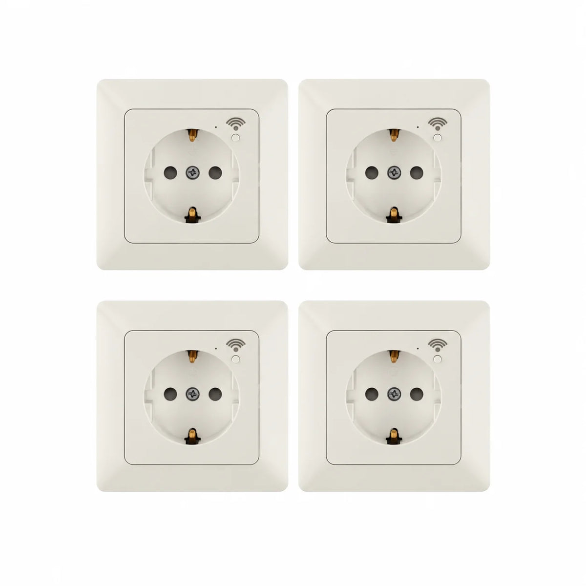 Flush-Mounted Socket Merkur Value Pack