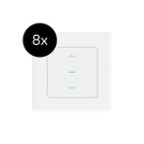 Venus Pro Roller Shutter Switch 8-Pack White