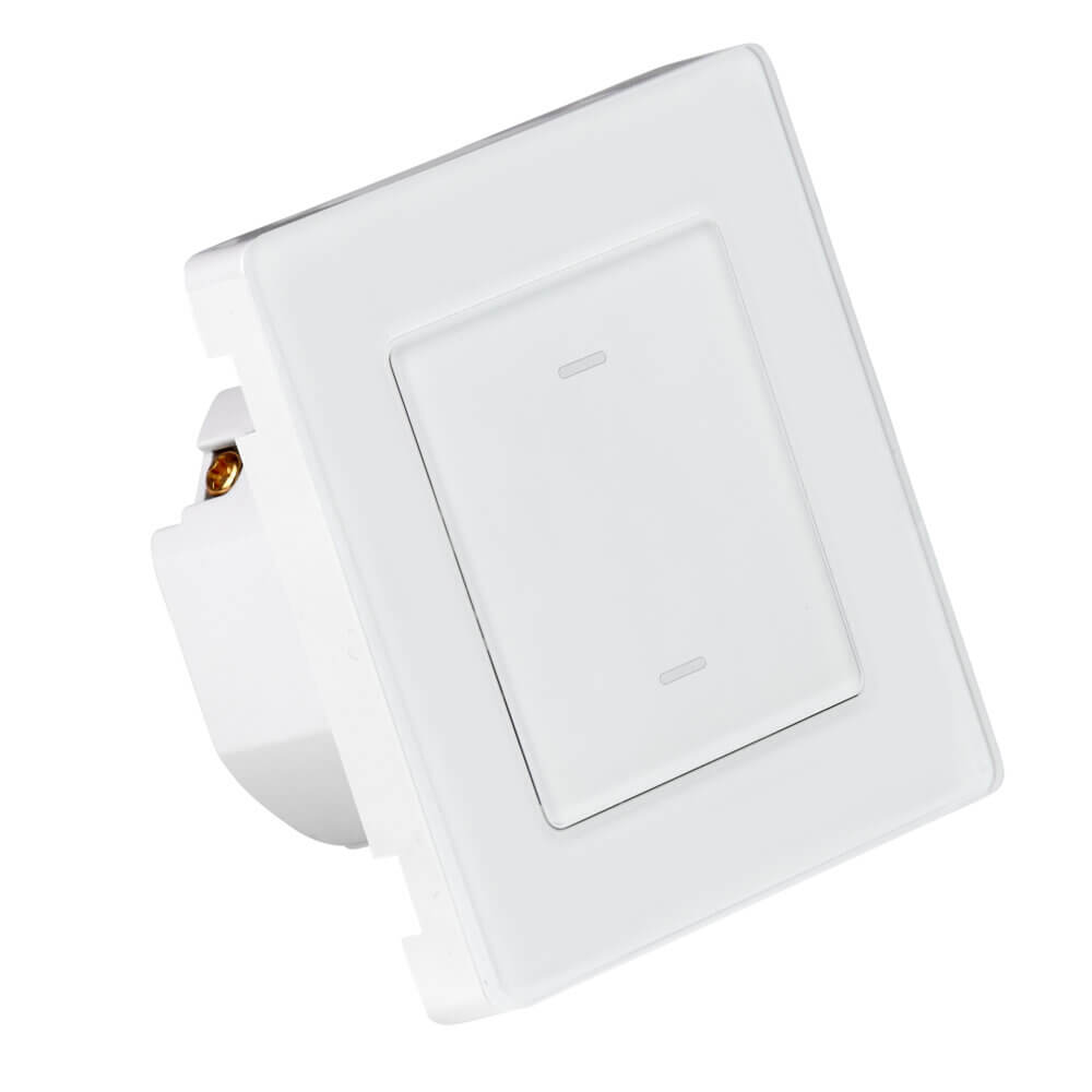 SIRO Smart 2 Kanal Lichtschalter Venus weiß