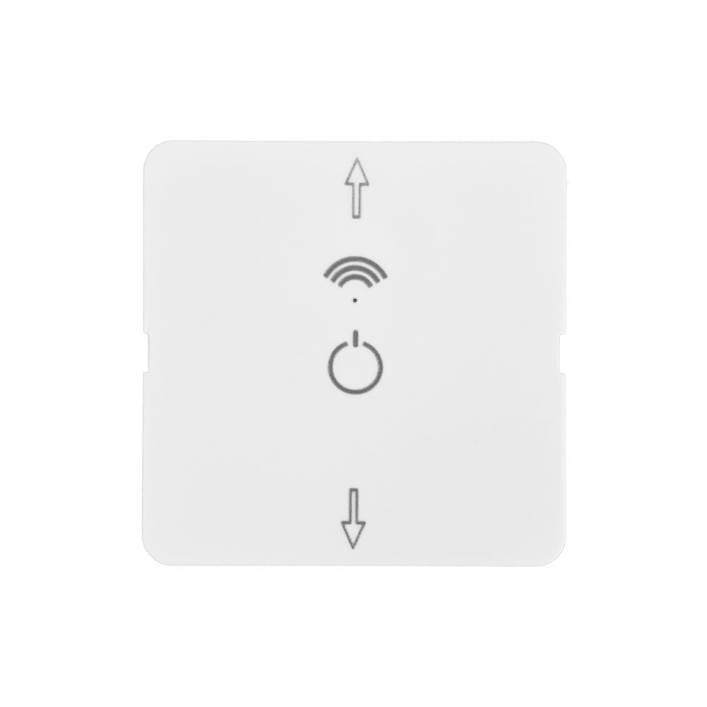 SIRO switch panel roller shutter switch Merkur ultra white