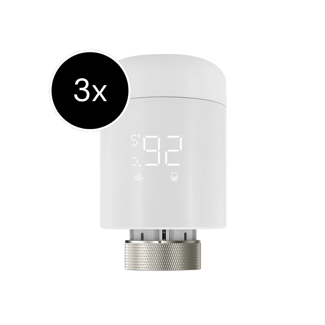 SIRO Smart Heizkörperthermostat mit Display, 3er-Starterset