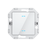 SIRO Smart 2 Kanal Lichtschalter Venus weiß