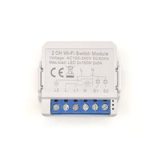 Smart Zigbee Relais 2 Kanal Lichtschalter