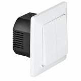 2 Channel Light Switch Merkur Ultra White