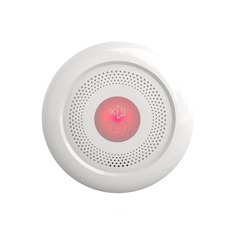SIRO WLAN Rauchmelder in Weiß mit Testknopf
