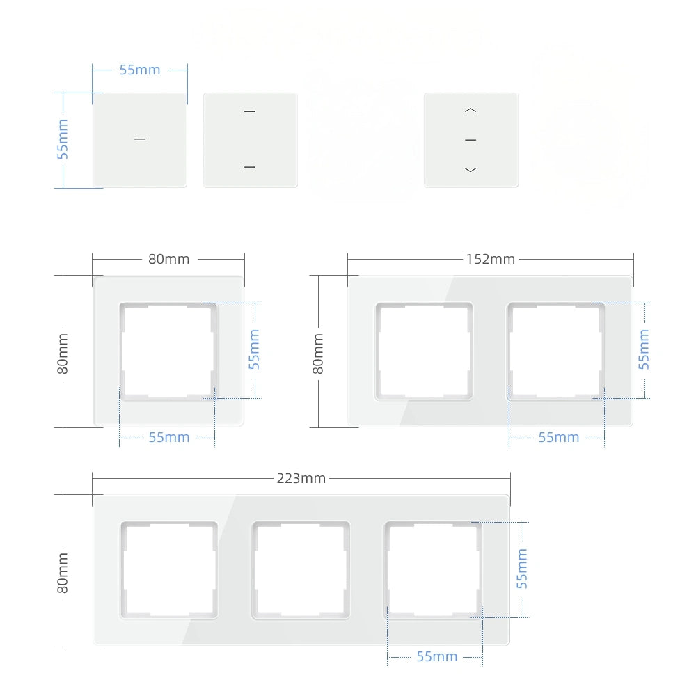 SIRO cover frame Venus 2-way