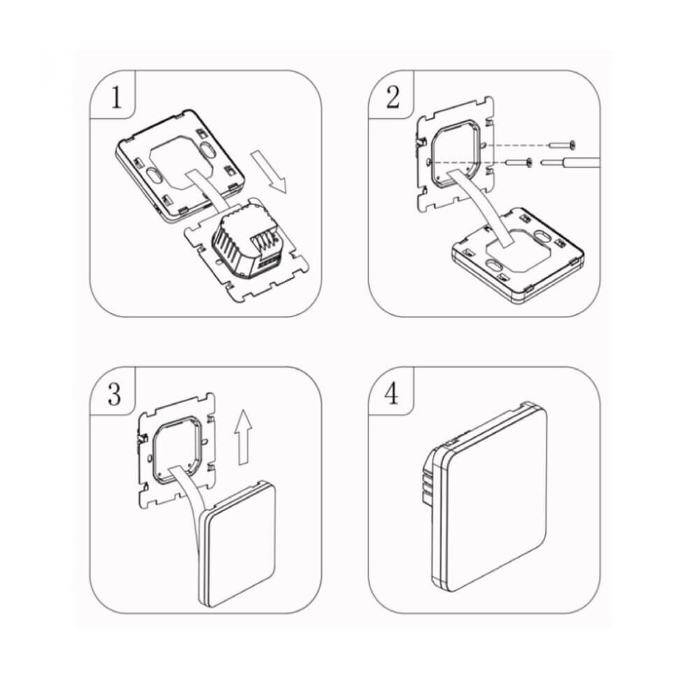 SIRO Smart Room Thermostat SL06216W white