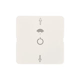 SIRO switch panel roller shutter switch Merkur pure white