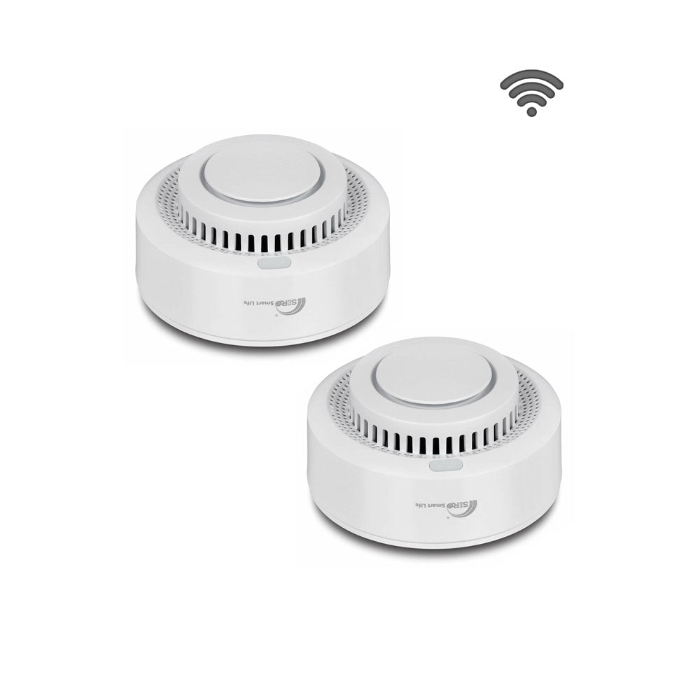 SIRO Wi-Fi smoke detector 2-pack