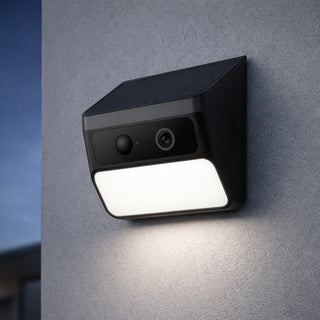 Solar Wall Light with Camera and Motion Detector