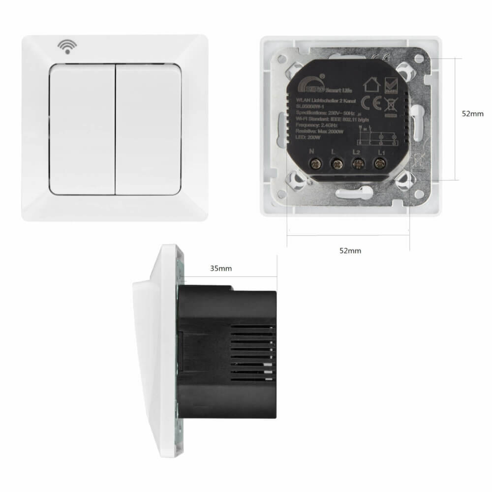 SIRO Smart Light Switch Insert